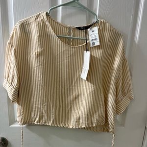 Zara striped top